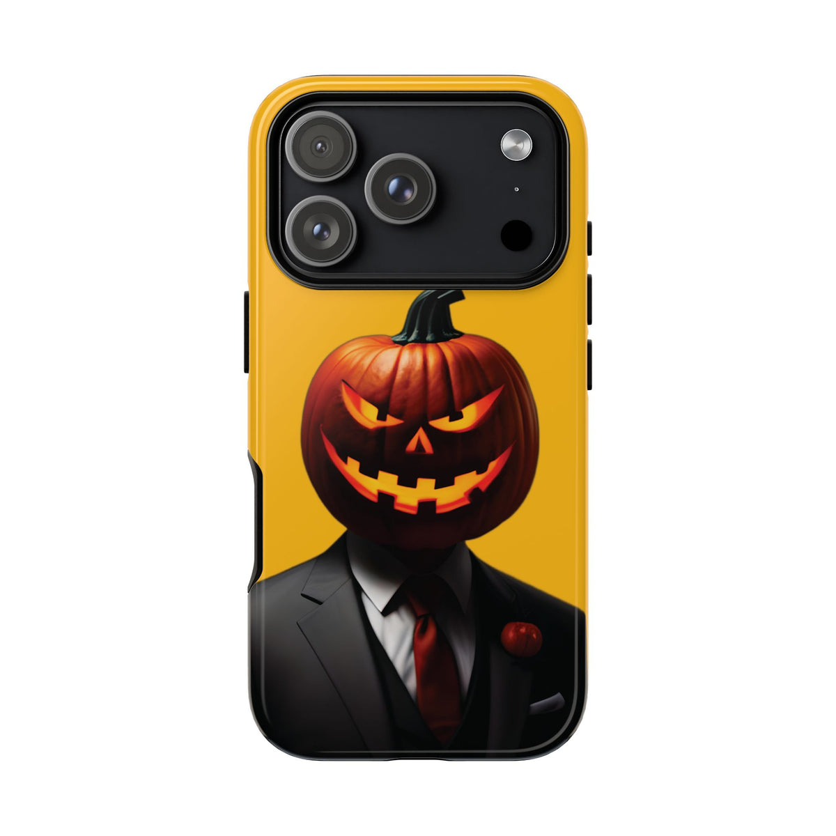 Husă Iphone 17 Pro SUIT PUMPKIN