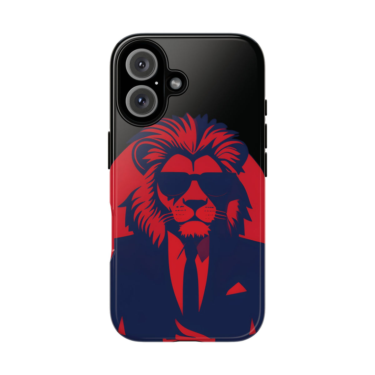 Husă Iphone 16 RED SUIT LION