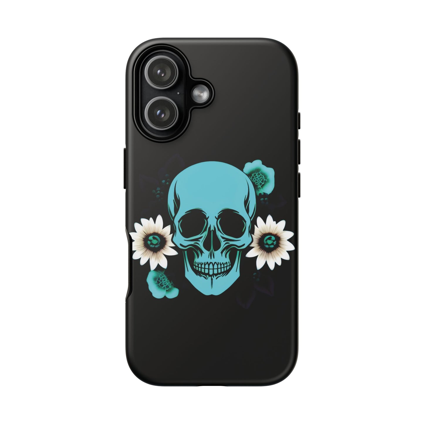 Husă Iphone 17 FLOWER SKULL Mat
