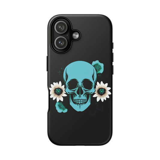 Husă Iphone 17 FLOWER SKULL Mat