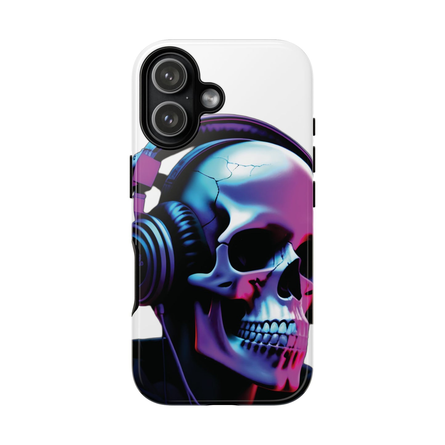 Husă Iphone 17 NEON SKULL