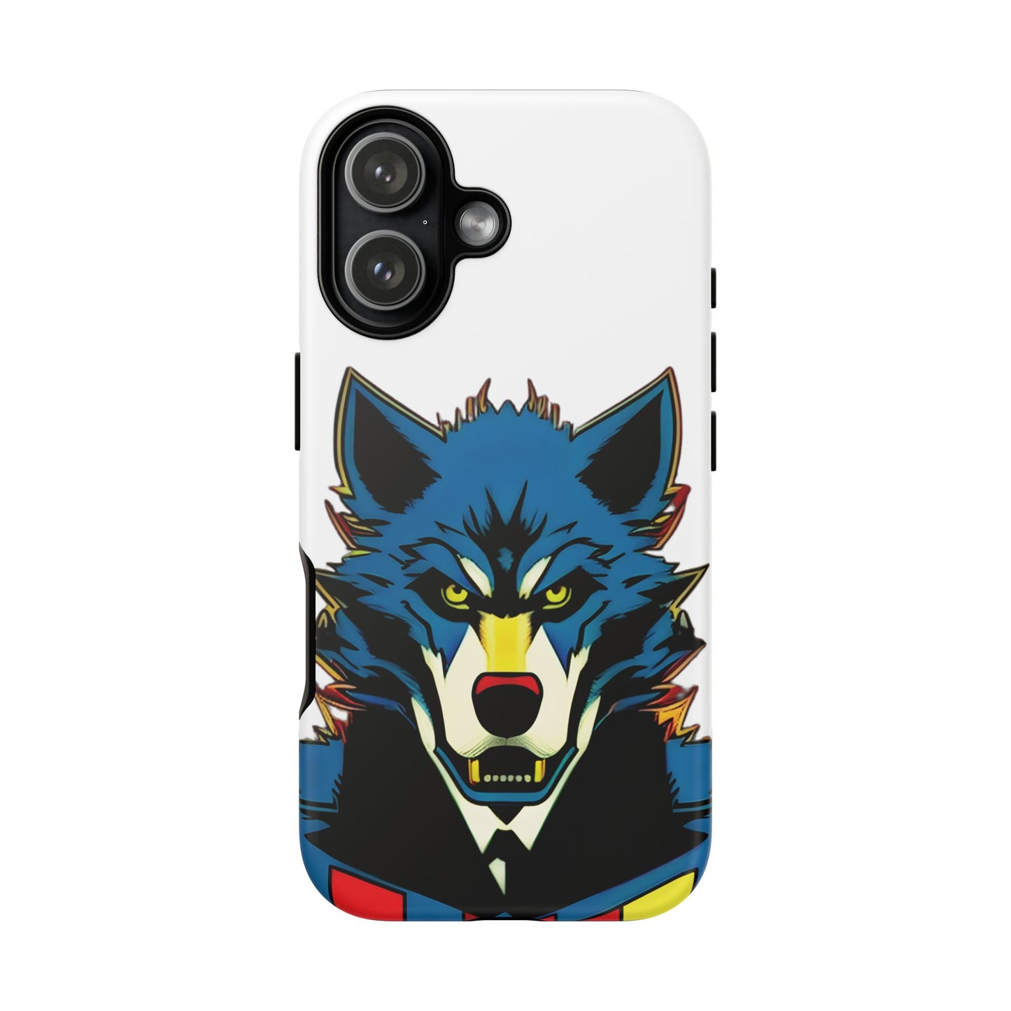 Husă Iphone 17 CARTOON WOLF Mat