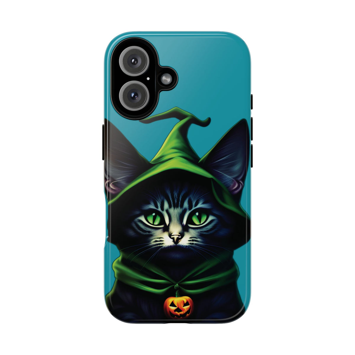Husă Iphone 16 GREEN CAT