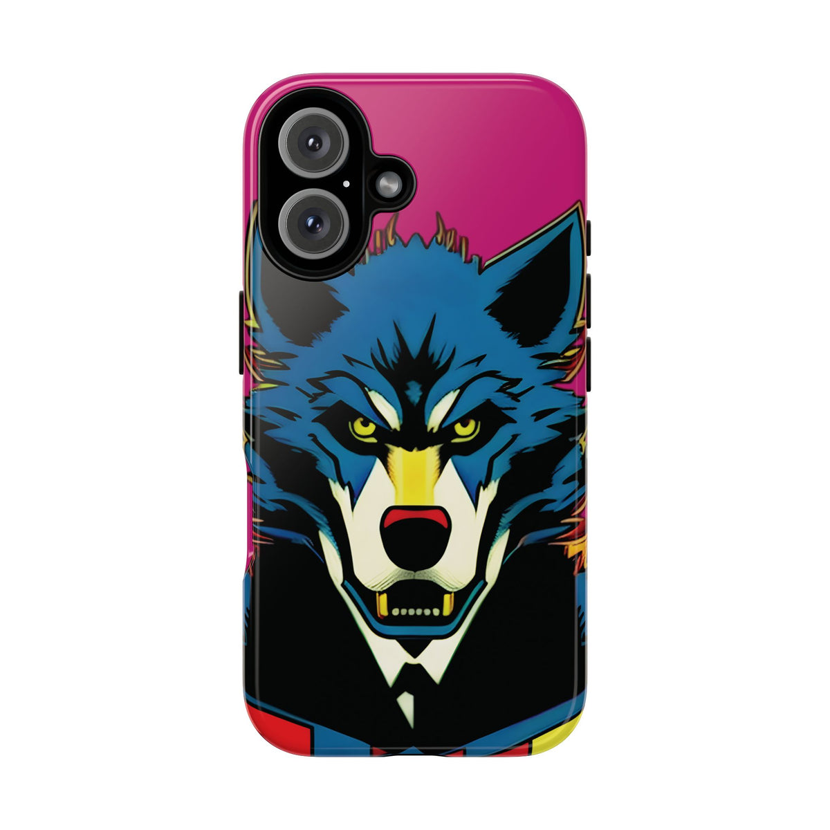Husă Iphone 16 CARTOON WOLF