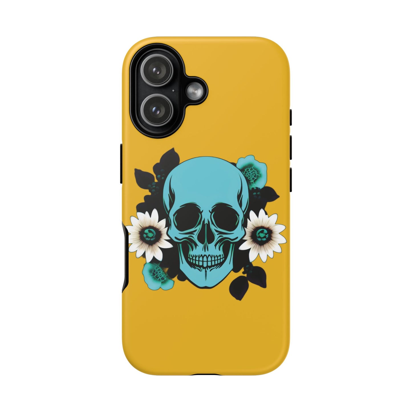 Husă Iphone 17 FLOWER SKULL Mat