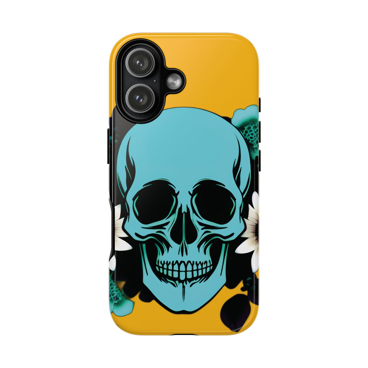 Husă Iphone 17 FLOWER SKULL