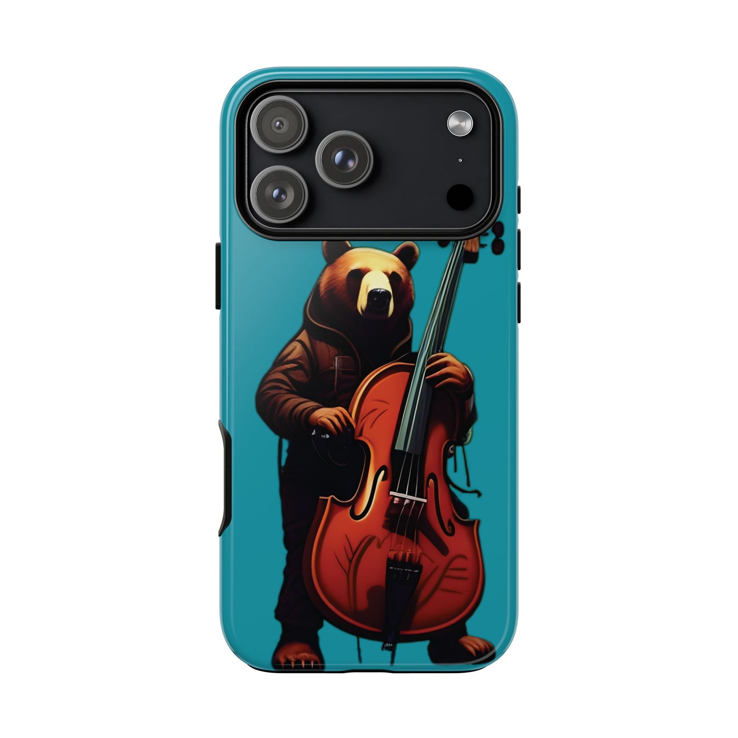 Husă Iphone 17 Pro Max VIOLIN BEAR