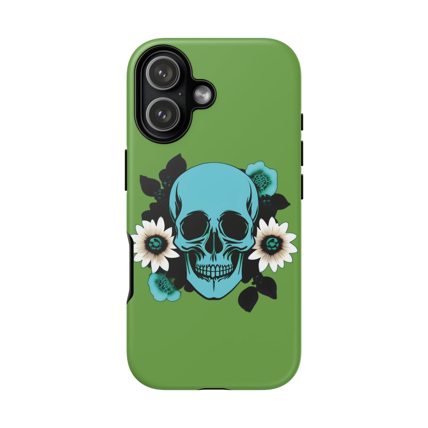 Husă Iphone 17 FLOWER SKULL Mat