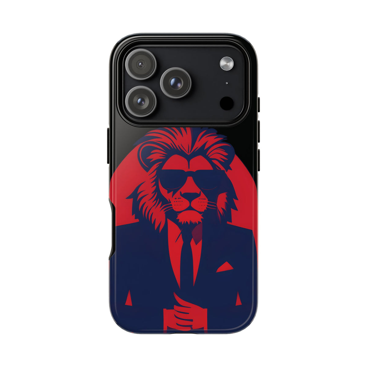 Husă Iphone 17 Pro RED SUIT LION