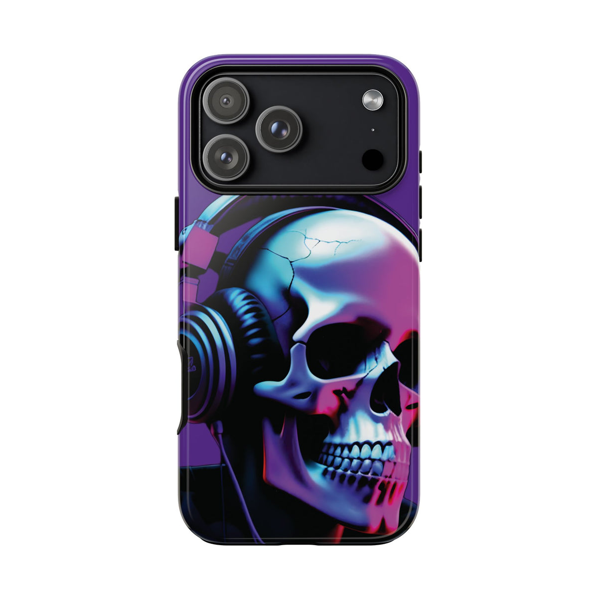 Husă Iphone 17 Pro Max NEON SKULL