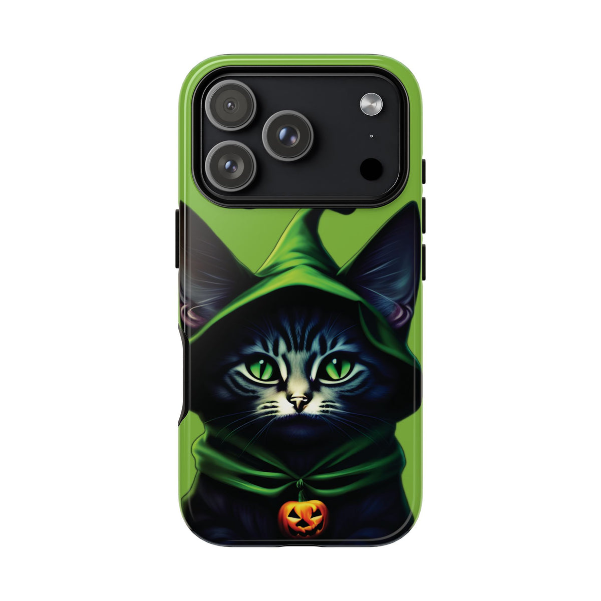 Husă Iphone 17 Pro GREEN CAT